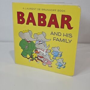 Babar and His Family Board Book